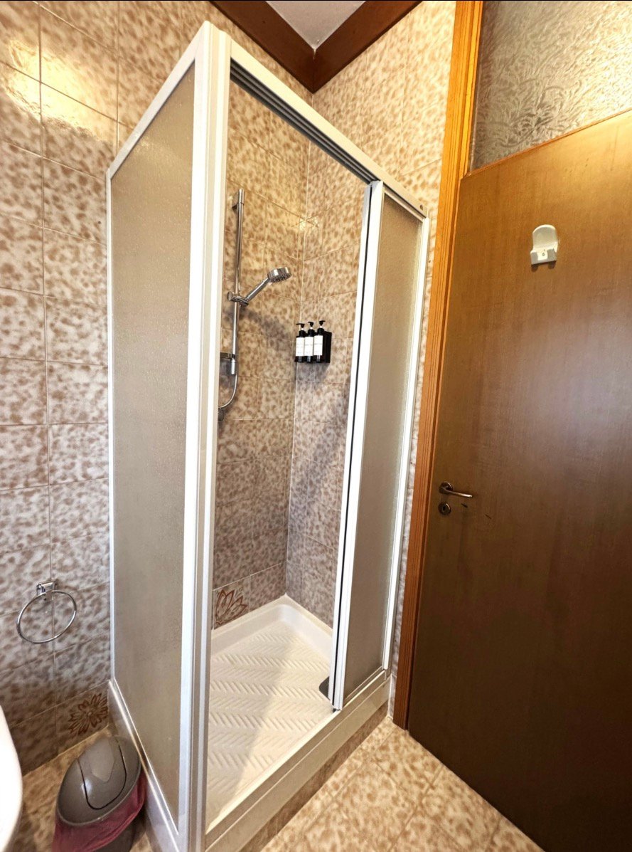 Bagni e lavanderia di Dimora Cabiria